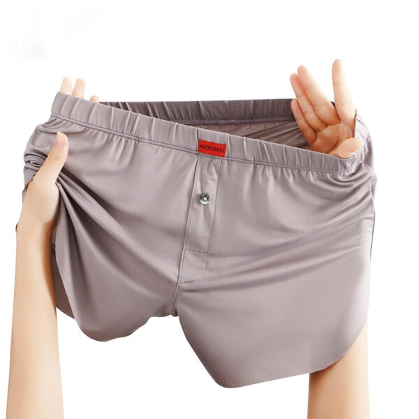 Men's Underwear Solid Color Loose Breathable Ice Silk - Image 4