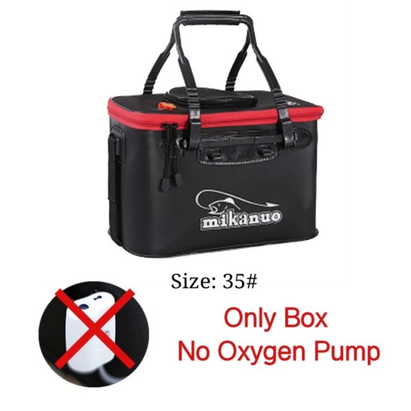 EVA Portable Fishing Bag Folding Thicken Live Fishing Box Tank Bucket Camping Fishing Tackle Fishbox Storage Bag - Image 3
