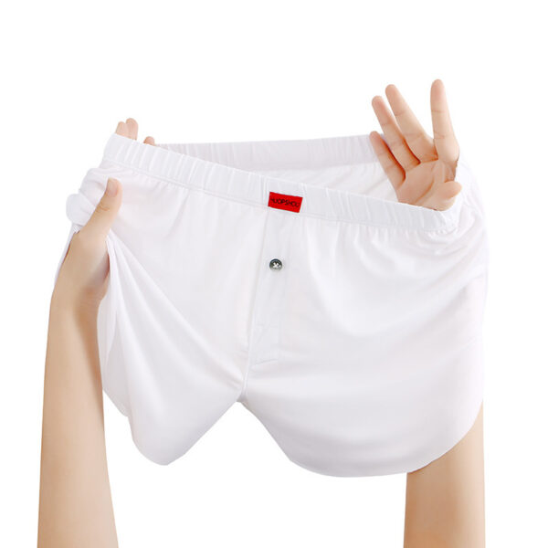 Men's Underwear Solid Color Loose Breathable Ice Silk - Image 7