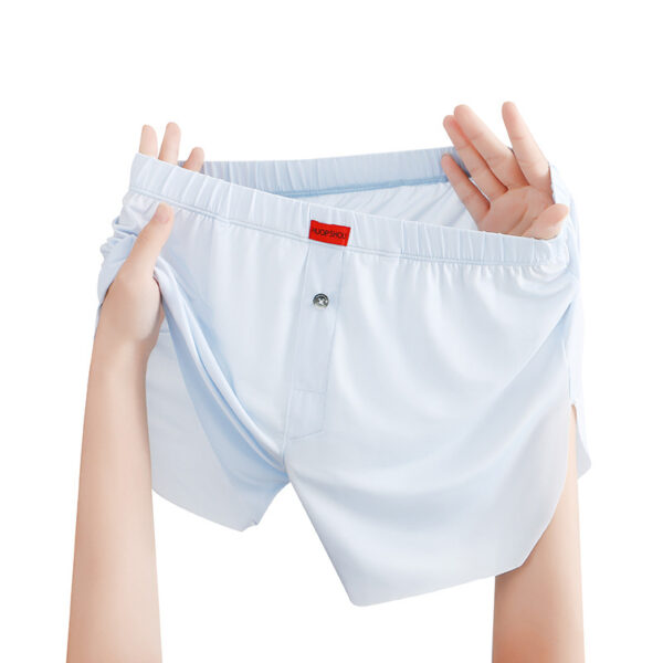 Men's Underwear Solid Color Loose Breathable Ice Silk - Image 8