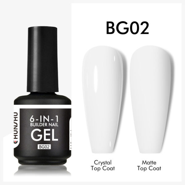 6 IN 1 Extension Gel 15ML Builder Nail Gel In A - Image 7