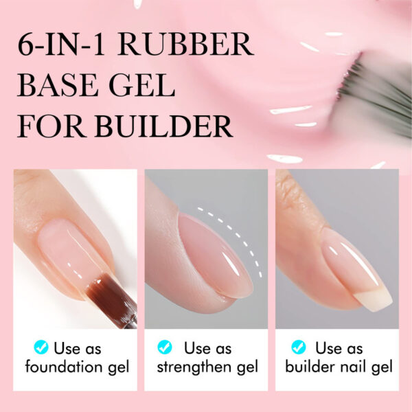 6 IN 1 Extension Gel 15ML Builder Nail Gel In A - Image 6