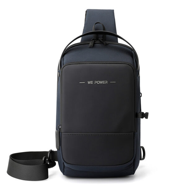 New Functional Men's Chest Bag Outdoor Waterproof Cross-shoulder Bag - Image 3
