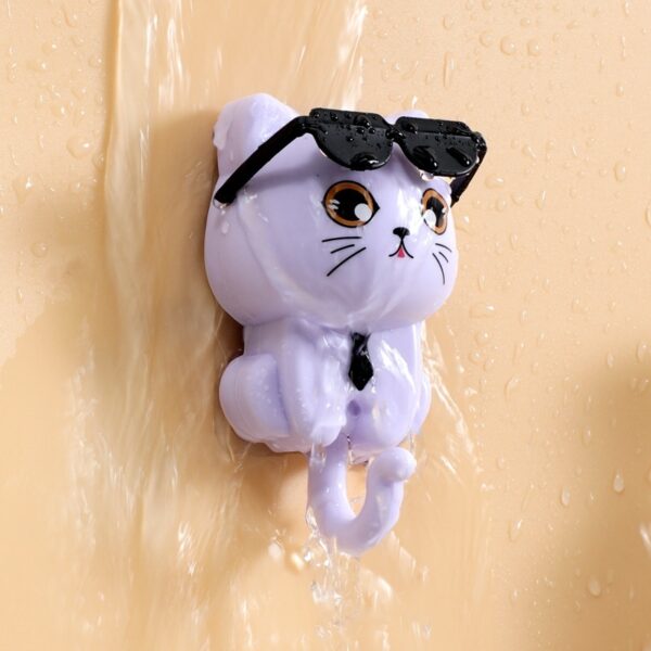 Creative Cat Headband Sunglasses Cartoon Hook Punch-free - Image 2