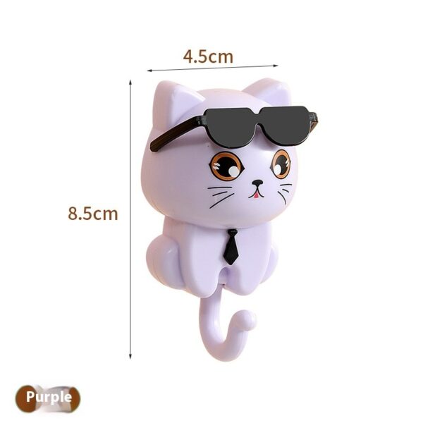 Creative Cat Headband Sunglasses Cartoon Hook Punch-free - Image 6