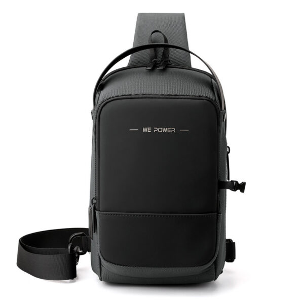 New Functional Men's Chest Bag Outdoor Waterproof Cross-shoulder Bag - Image 4