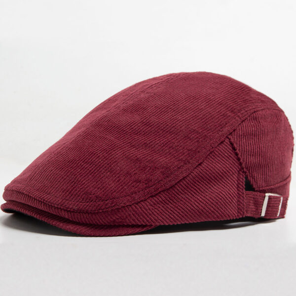 Autumn And Winter Corduroy With Two Hats - Image 5
