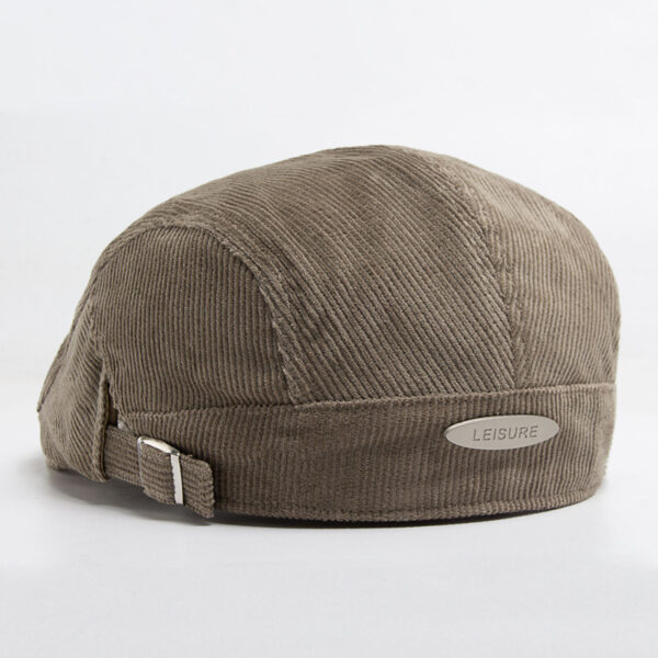 Autumn And Winter Corduroy With Two Hats - Image 3