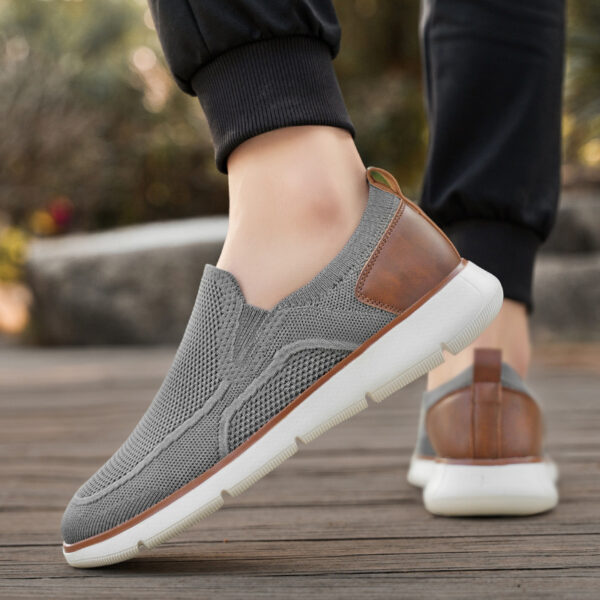 Breathable Fly Woven Mesh Men's Casual Shoes - Image 5