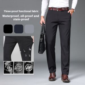 Casual Loose Spring And Autumn Straight Suit Pants