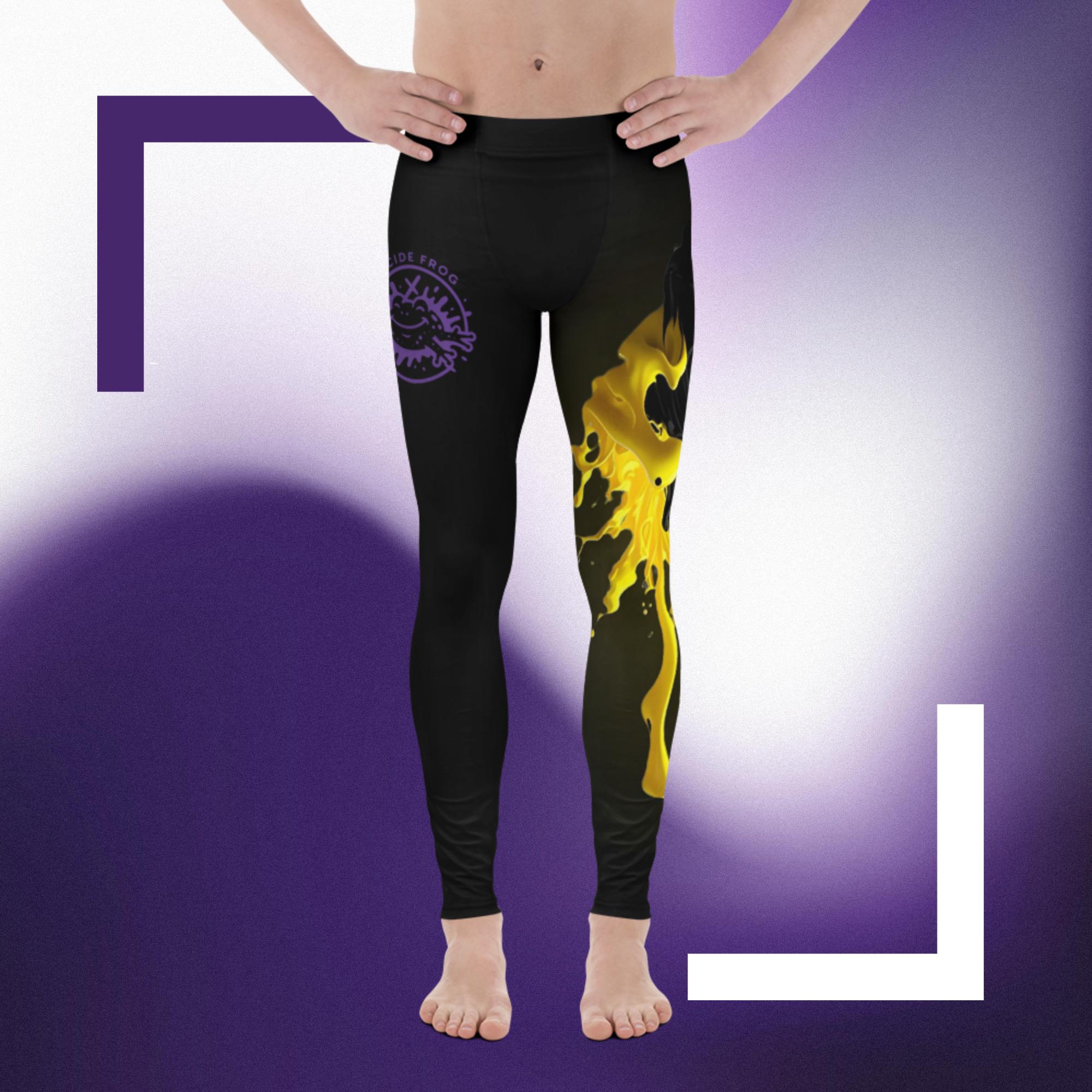 Suicide Frog Men's Leggings fitness warm and breathable