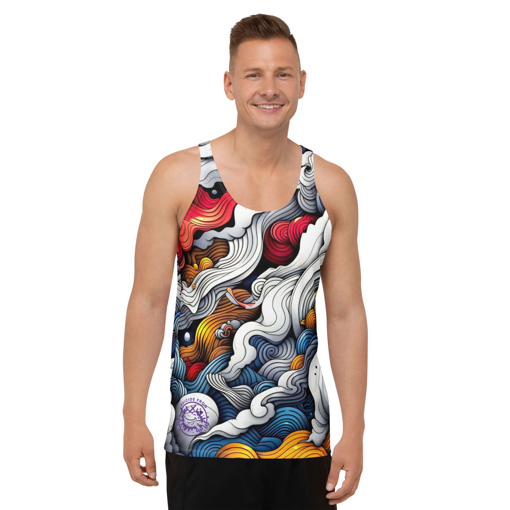 Suicide Frog Japan style tank top